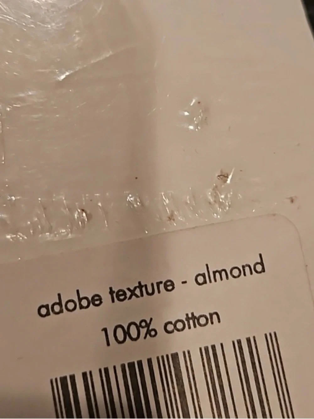 Calvin Klein Home RARE The Khaki Collection Full Flat Sheet Adobe Texture Almond